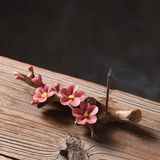 plum blossom Incense burner holder/Incense Seat/ Ceramics