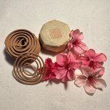 Sandalwood incense coil